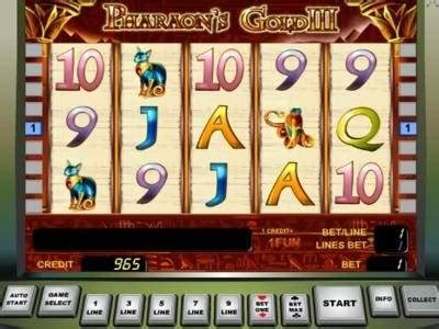 Бесплатный игровой автомат Фараон 3